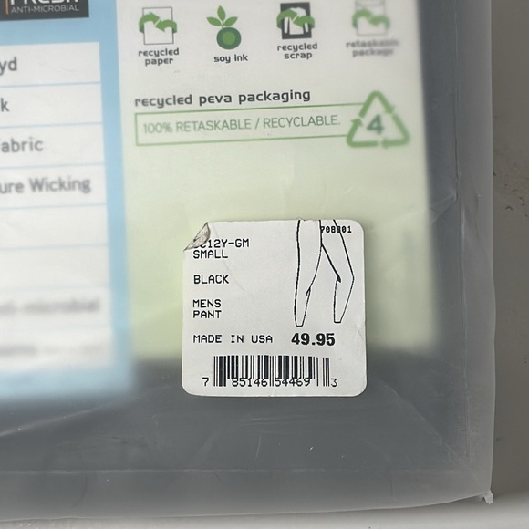 Polar Max Men’s Small Black Base Layer Warmer Winter Cold NEW UNOPENED - Picture 4 of 5